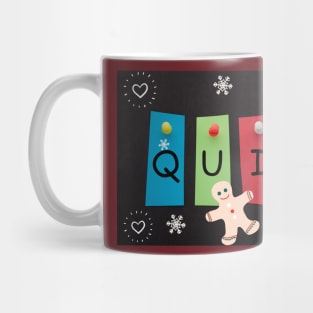 Quiz stickers Mug